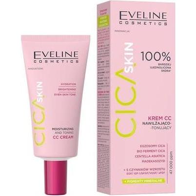 Eveline , Bb + Cc Creme, Cica Skin Cc Cream Moisturizing And Toning 30Ml (30 Ml)