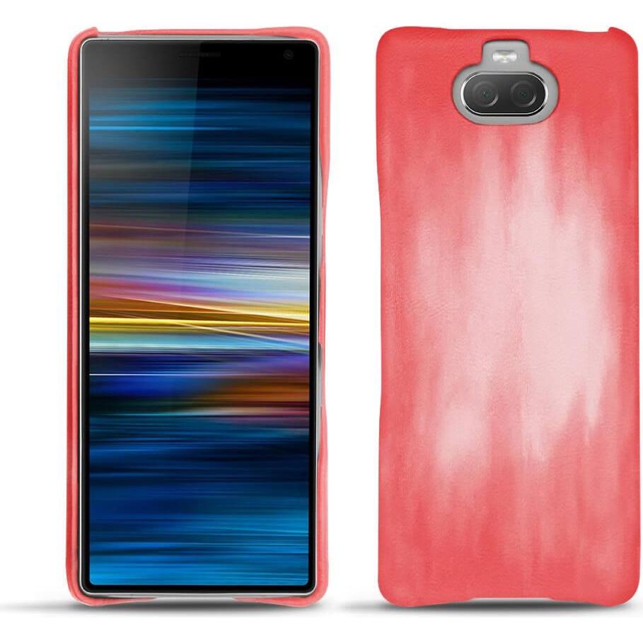 Noreve Lederschutzhülle (Sony Xperia 10 Plus), Smartphone Hülle, Rosa