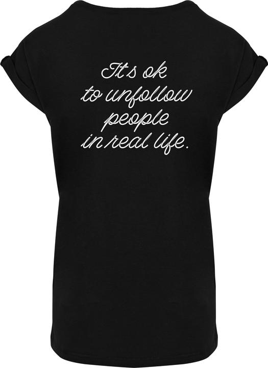 Actual product image Merchcode Ladies Heartbreak X Extended Shoulder Tee - 111573 (XXL)