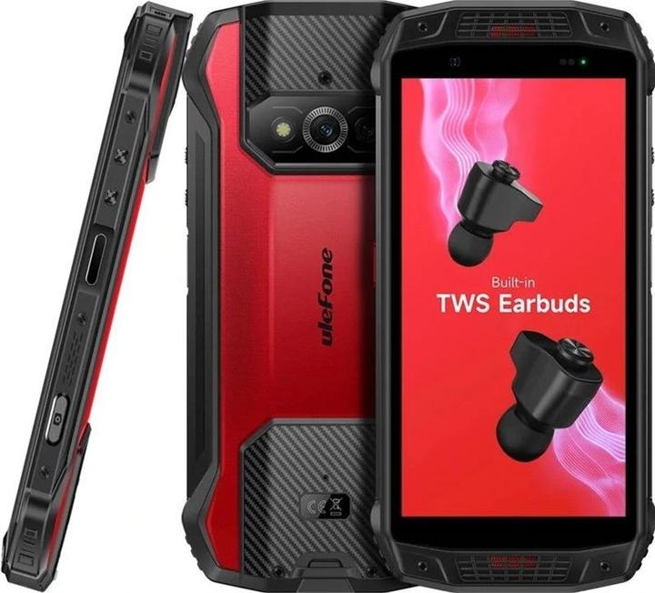 Produktbild Ulefone Armor 15 (128 GB, Rot, Raudona, 5.45", Dual SIM, 4G)