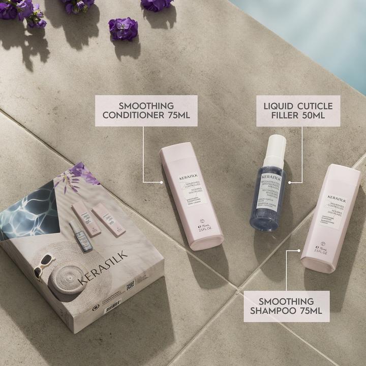 Immagine prodotto Goldwell Kerasilk Essentials Smoothing Set (Shampoo liquido, 75 ml)