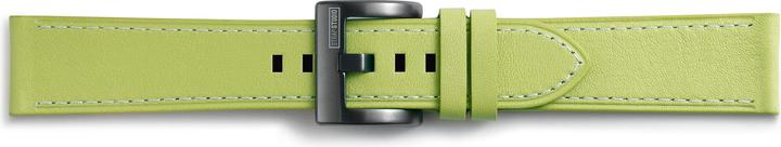 Image du produit Strap Studio Leather Strap vert olive (20 mm, Cuir)