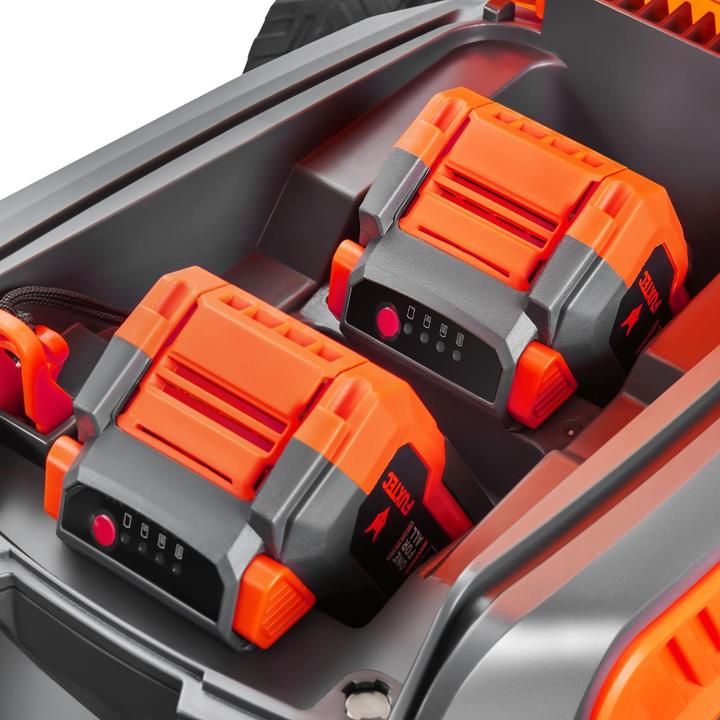 Actual product image Fuxtec 40V cordless lawn mower FX-E2RM51SET (Rechargeable battery operated)