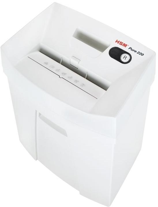 Actual product image HSM Shredder Pure 2320111 white 220/3,9mm (Strip cut)