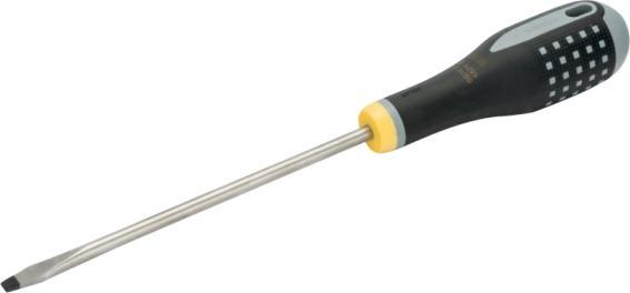 Produktbild Bahco ERGO Schraubendreher für Schlitzschrauben mit 3-Komponenten-Griff, 1 mm × 5,5 mm × 100 mm (Schlitzschrauben)