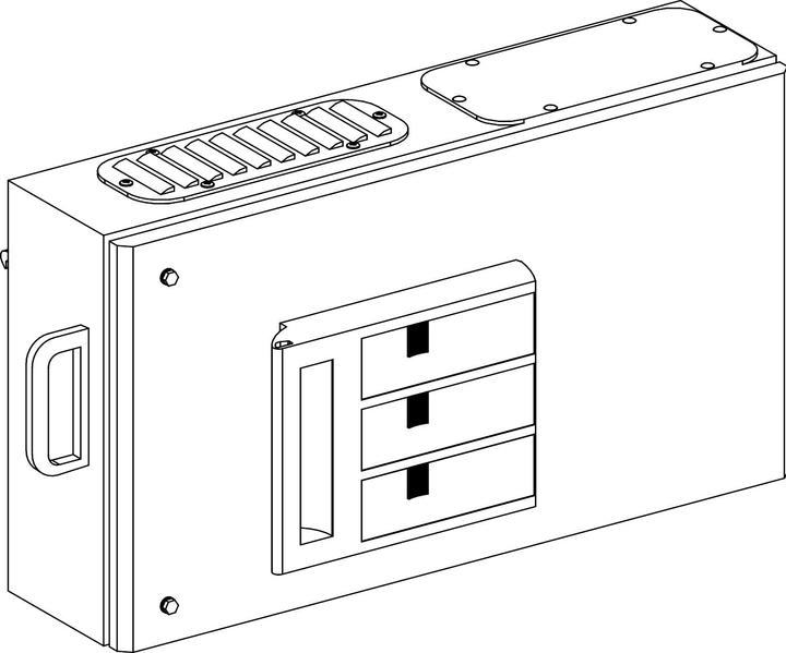 Produktbild Schneider Electric KS Abgangskasten, 250A, mit Sicherungtrenner, NH1 KSB250HD502
