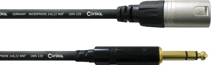 Cordial Cfm 3 Mv (3 m, XLR, 6.3mm jack)