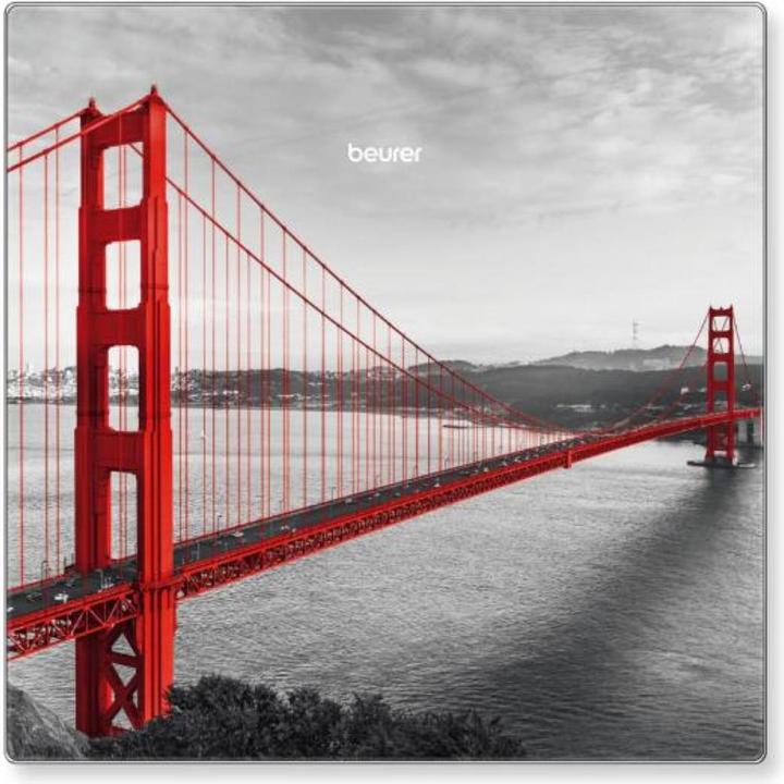 Actual product image Beurer Glass scale GS 215 San Francisco (180 kg)