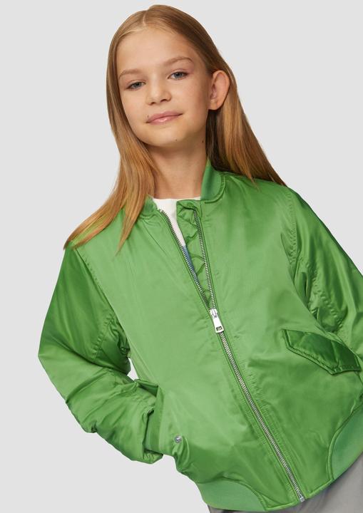 Actual product image S.Oliver Outdoor-Jacke Leicht wattierter Blouson mit rückseitigen Raffungs-Details (M)