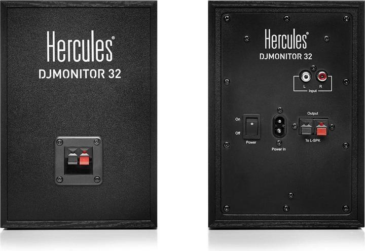 Image du produit Hercules DJ Monitor 32 (Actif, Passif, Couples, 2x 15 W)