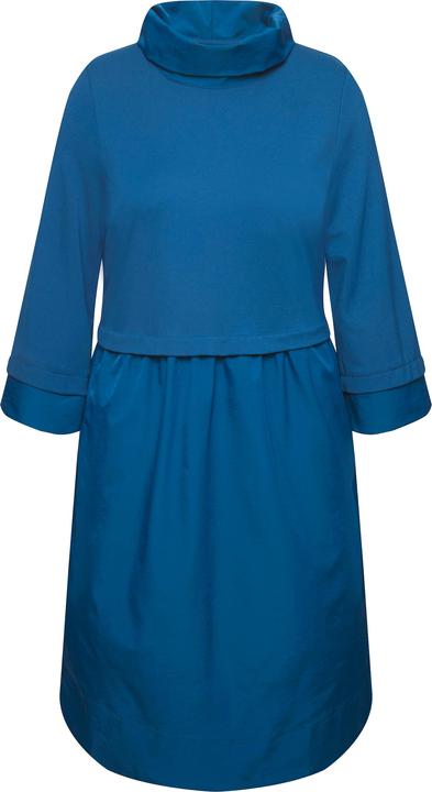 Actual product image Ulla Popken Layered Look Cowl Neck Long Sleeve Dress (56)