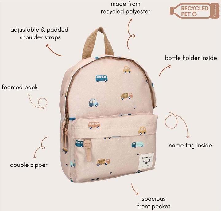 Kidzroom Rucksack Paris Sweet Cuddles