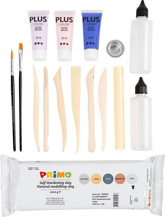 Image du produit Creativ Company Craft Kit - Modeling - Pots et Vases (977656)