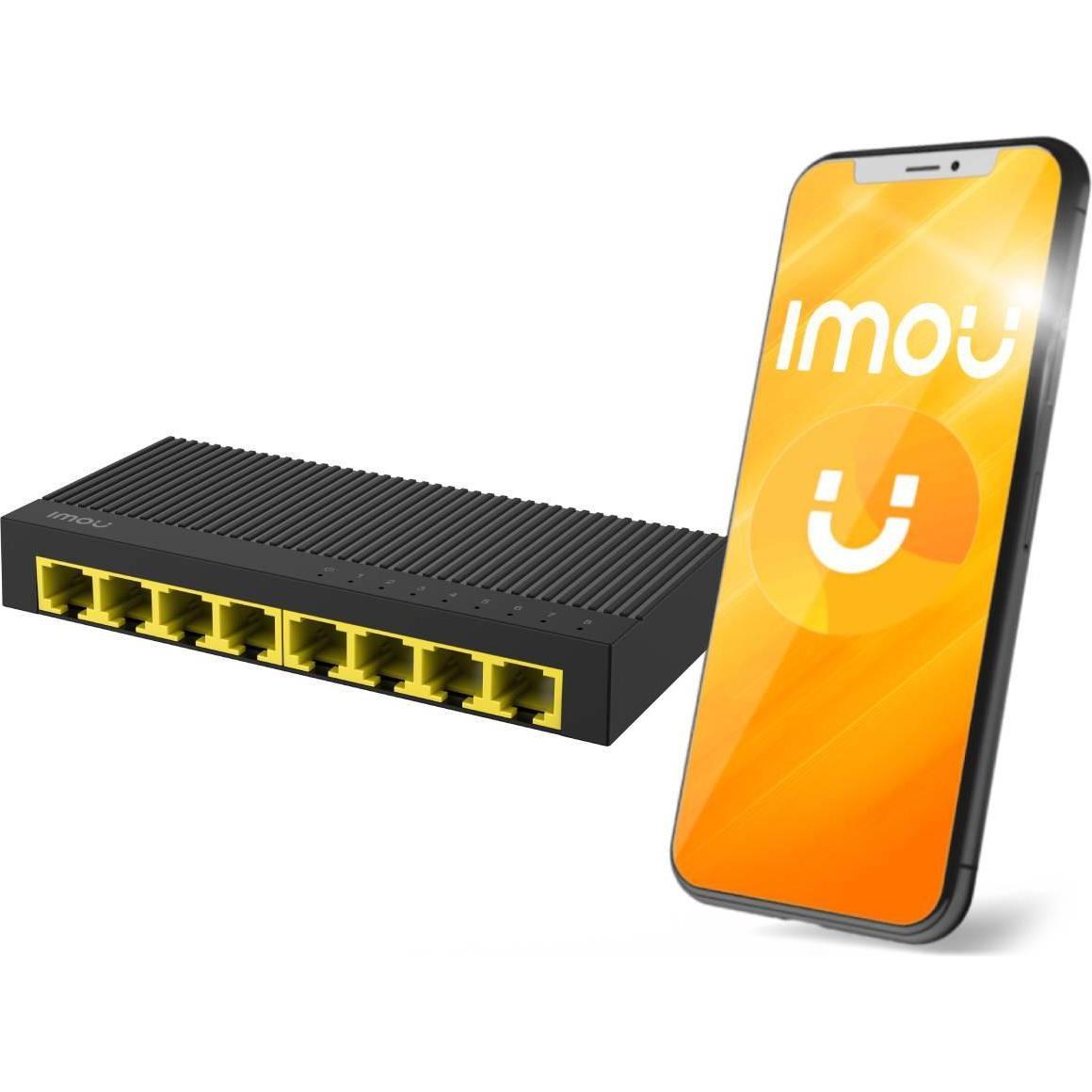 Thumbnail - Imou Switch LAN 8-portowy SG108C (8 Ports), Netzwerk Switch