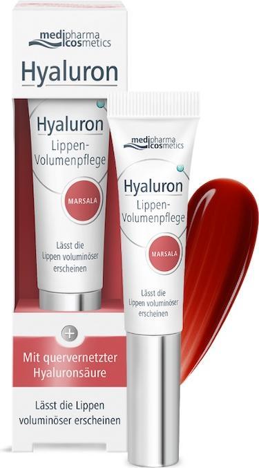 Produktbild Medipharma cosmetics Hyaluron Lippen-Volumenpflege marsala, 7 ml Creme (7 ml)