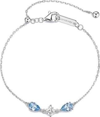 Image du produit Brosway - Silver Bracelet with Cubic Zirconia Cloud Light Blue Fancy FCL111