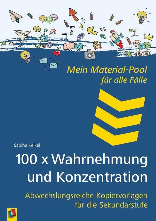 Produktbild 100 x Wahrnehmung und Konzentration (Deutsch, Sabine Kelkel, 2023)