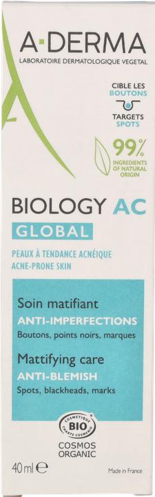 Immagine prodotto A-Derma BIOLOGIA Crema globale AC Crema per pelle impura (40 ml, Crema da giorno)