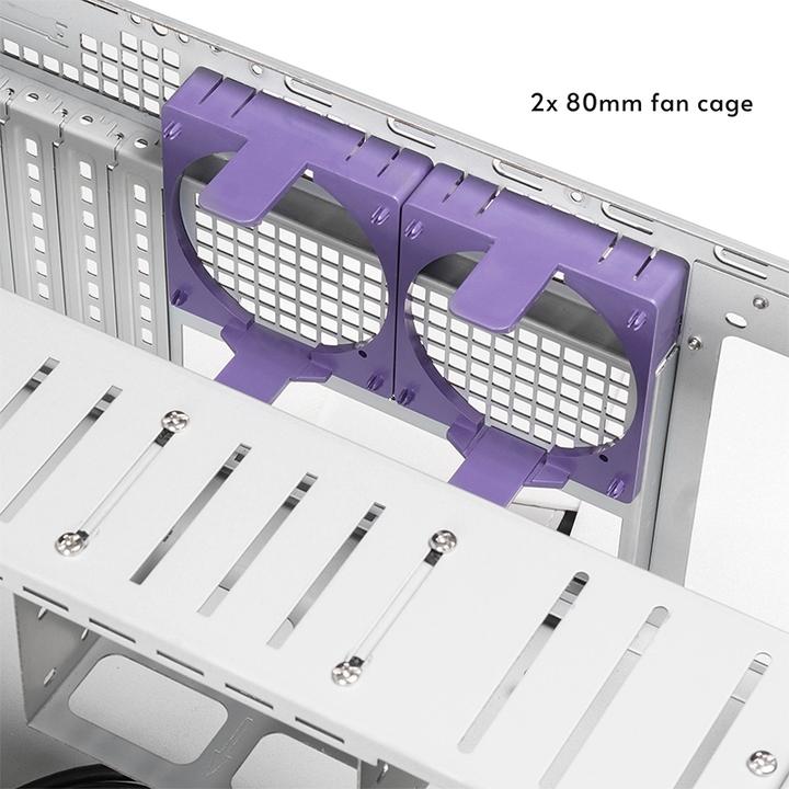 Actual product image Chieftec 19" 4U E-ATX IPC Case Black No PSU