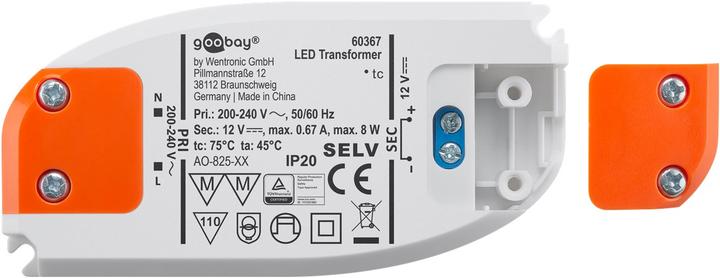 Actual product image Goobay LED transformer