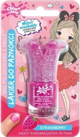 Chlapu Chlap Splap Splap Nagellack mit dunkelrosa Wasser, 5 ml (Dunkelrosa)