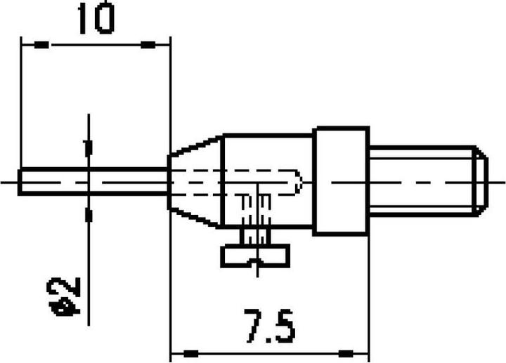 Actual product image Futuro BRW Measuring insert M2.5