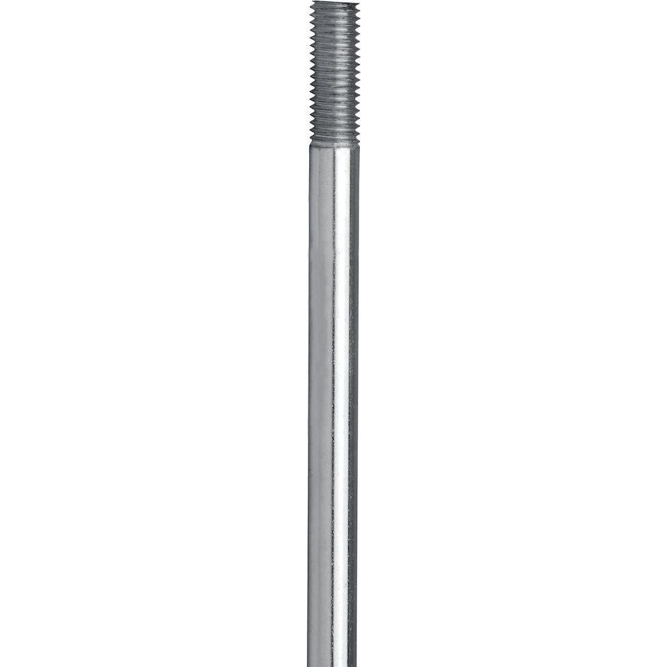 Deni, Raccordo porte, Asta rotonda su entrambi i lati 2500 mm Ø 10 mm acciaio zincato chiaro