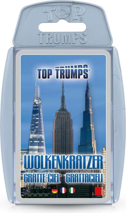 Produktbild Unique Top Trumps Wolkenkratzer (Deutsch, Französisch, Italienisch, 2 Spieler)