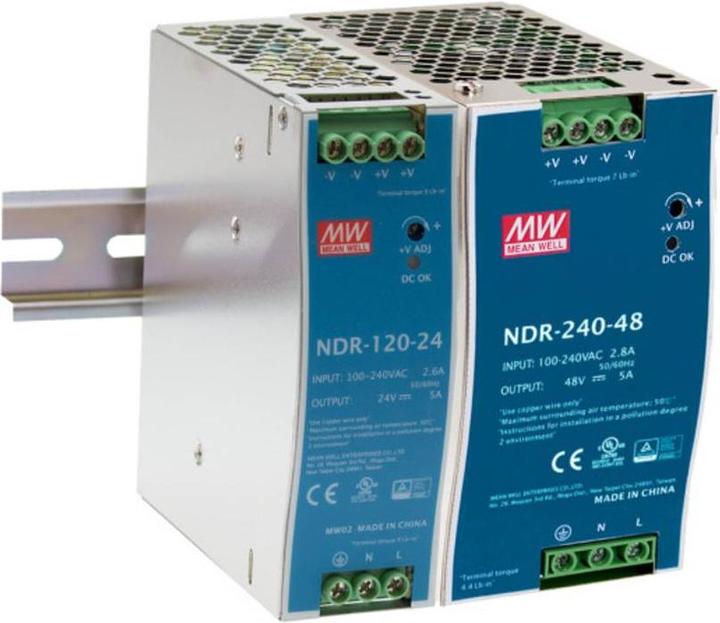 Produktbild MeanWell HutschienenNetzteil (DINRail)