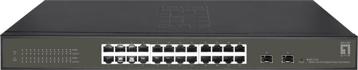Produktbild LevelOne Switch 24x GE GES-2126 2xGSFP (26 Ports)