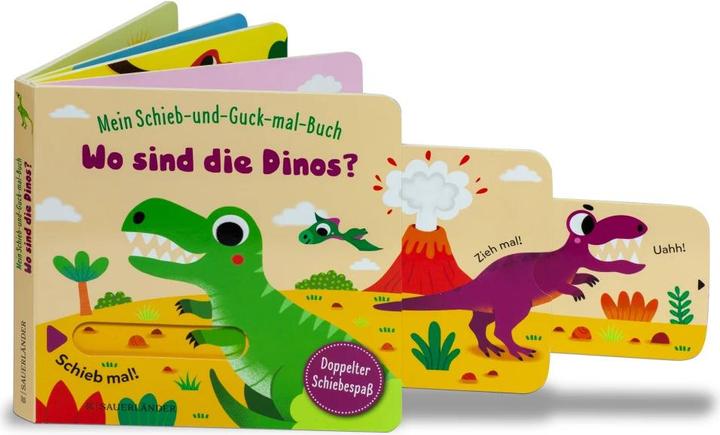 Produktbild Mein Schieb & Guck-mal-Buch: Wo sind die Dinos? (Deutsch)