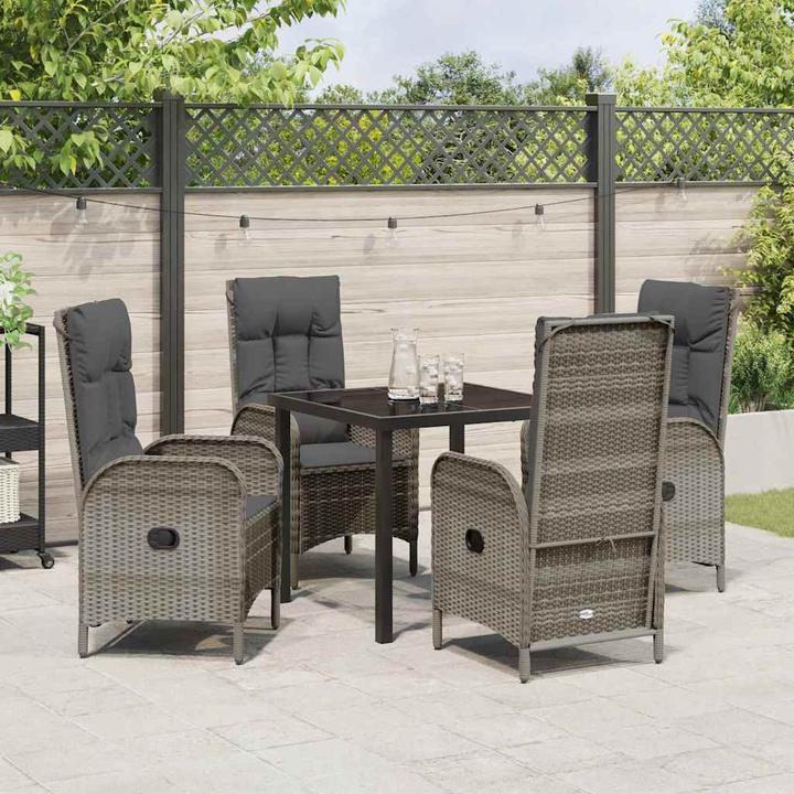 Produktbild vidaXL Garten Essgruppe (160 x 80 x 73 cm)