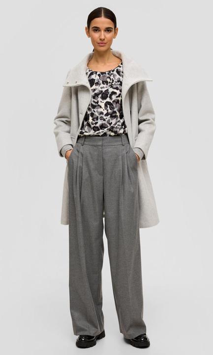 Immagine prodotto s.Oliver Bluse Gemusterte Bluse aus Twill (46)