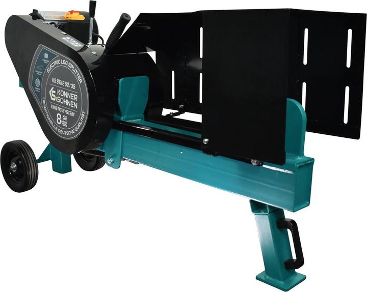 Produktbild Könner & Söhnen KINETIC HOLZSPALTER KS 8TKE 52/35 + SCHUTZGITTER KS 8T-PC