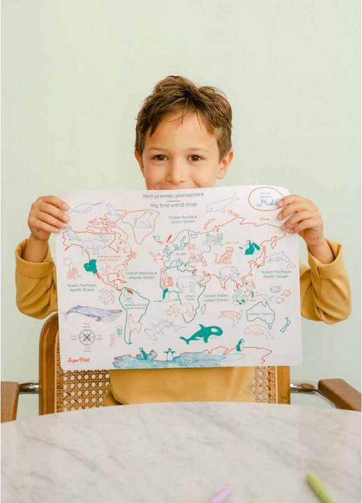 Produktbild Super Petit My first world map