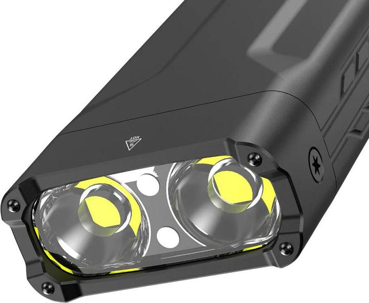 Actual product image Klarus FlatTac X1-E, 4200 Lumen (inkl. Akku) (14.75 cm, 4200 lm)