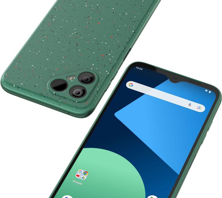 Actual product image Fairphone 4 (256 GB, Green Speckled, 6.30", SIM + eSIM, 5G)