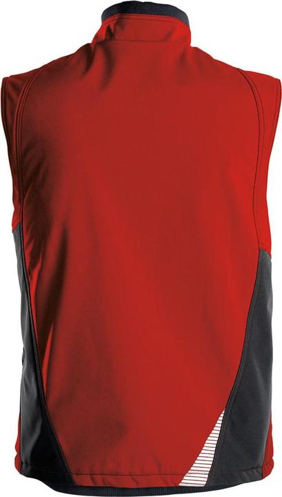 Produktbild Dassy Softshell-Weste Fusion rot/schwarz Gr. 2XL (XXL)