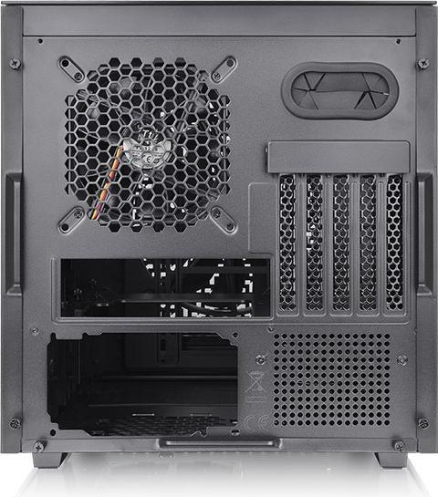 Actual product image Thermaltake Divider 200 TG Air Black (mATX)