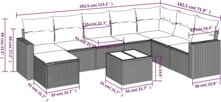 Produktbild vidaXL Alvin