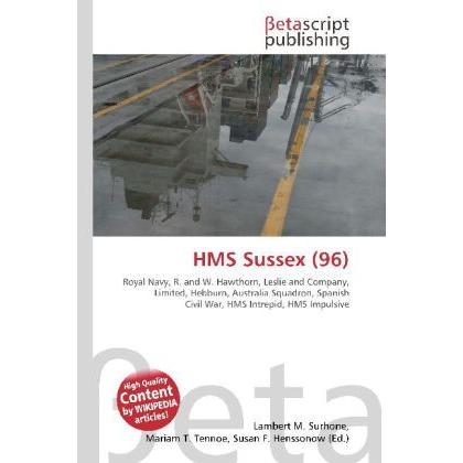 HMS Sussex (96), Fachbücher