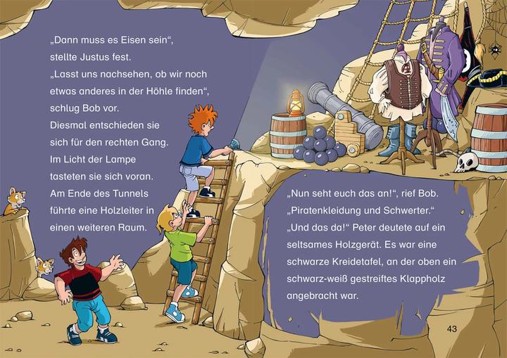 Produktbild Kosmos Die drei??? Kids, Bücherhelden 2. Klasse, Rätselhafte Schatzsuche (Deutsch, Ulf Blanck, Boris Pfeiffer, 2023)