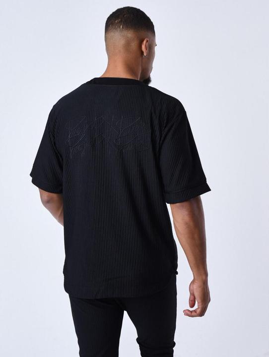 Produktbild Project X Paris kurzarmhemd im stil eines baseballtrikots (XS)