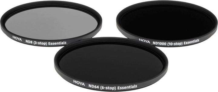 Image du produit Hoya 58mm ND Essentials Filter Kit 8/64/1000 (58 mm, Filtre gris neutre)