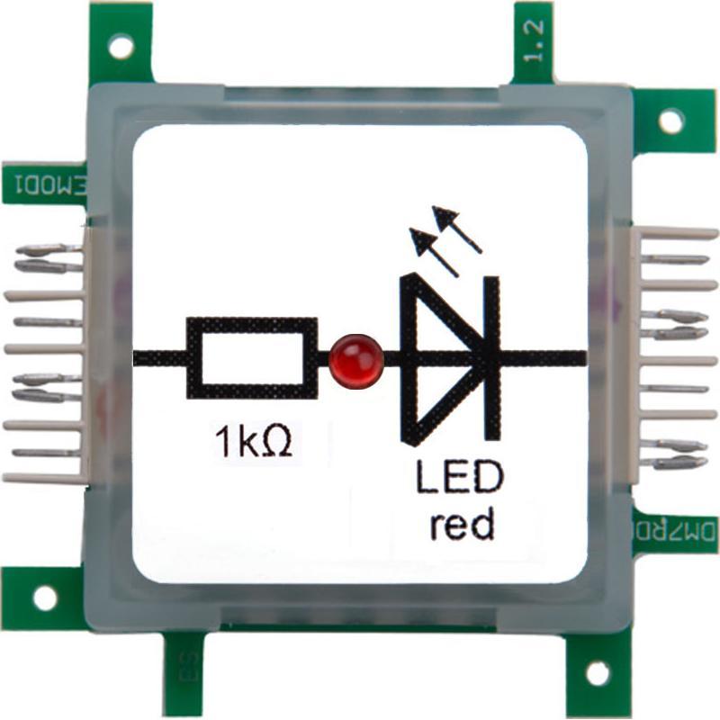 Allnet BrickRknowledge LED rosso (Kit elettronica), Modulo elettronico