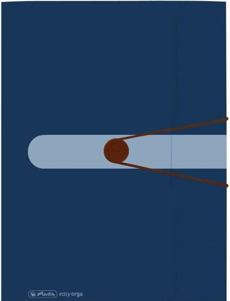 Actual product image Herlitz Elasticated folder 'Easy Orga' A4 (A4, 1 x)