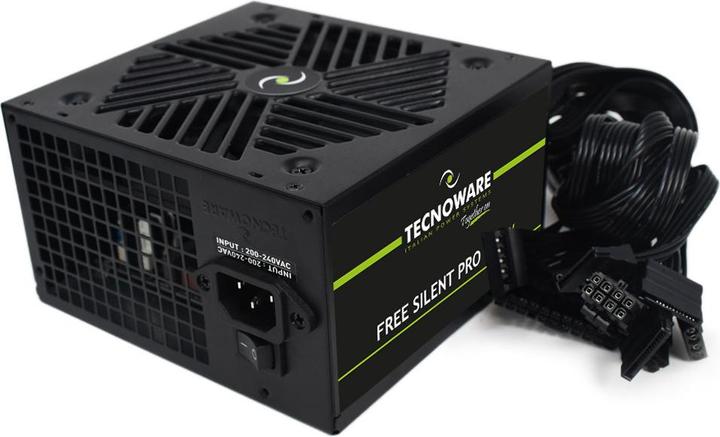 Tecnoware ALIMENTATORE 750W 12CM FREE SILENT 4*SATA 2*MOLEX TOGHETER ON (750 W)