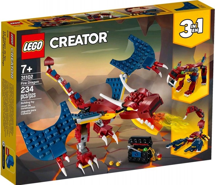 Produktbild LEGO Grüner Drache (31161, LEGO Creator Expert)