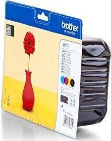 Actual product image Brother LC-121VALBP Multipack (M, C, Y, FC)