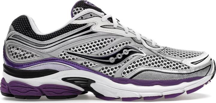 Black, Purple, Silver, White